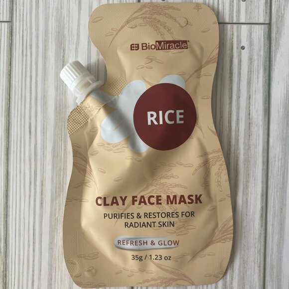 3/$10 Clay Face Mask *RICE* - Picture 1 of 1